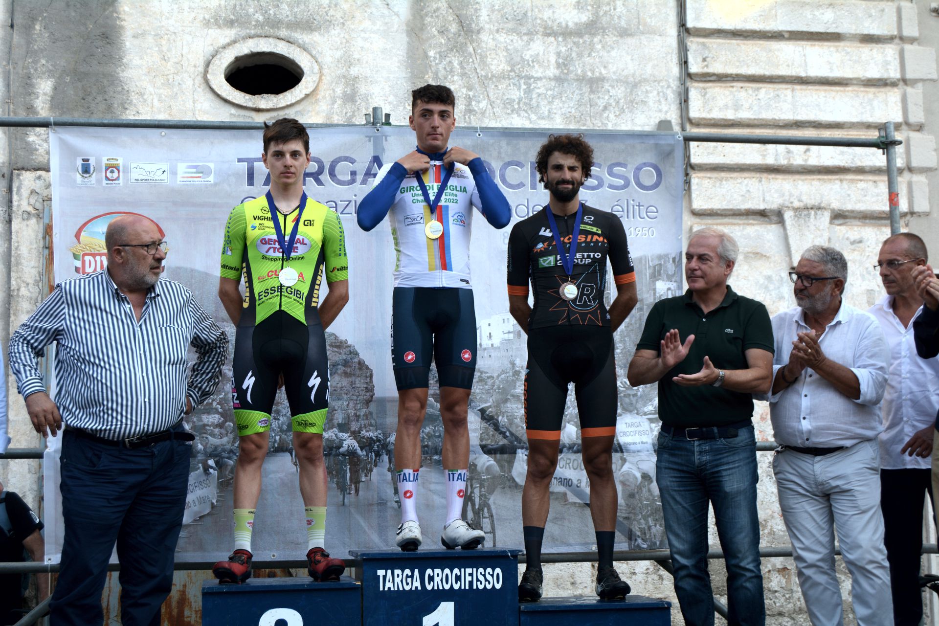 Giro di Puglia podio 2022